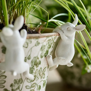 FRENCH COUNTRY Hanging Bunny Assorted