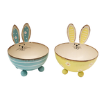 LE FORGE Whimsical Bunny Ear Bowls