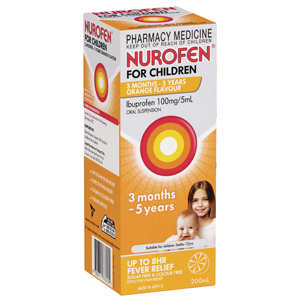 NUROFEN Child Liquid 3 months-5years Orange 200ml