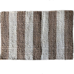 POTTED Doormat Jute Natural Stripe