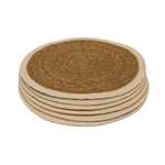 LE FORGE Round Seagrass/Jute Placemat