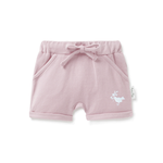 ASTER & OAK Pink Chambray Shorts