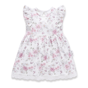 ASTER & OAK Daisy Floral Ruffle Dress