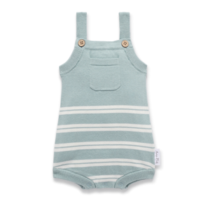 ASTER & OAK Eucalyptus Knit Romper