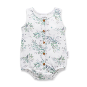 ASTER & OAK Snuggle Bug Bubble Romper