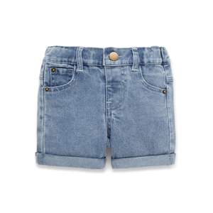 ASTER & OAK Mid Wash Denim Shorts