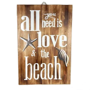 VOODOO Sign All You Need Is Love 40X60cm