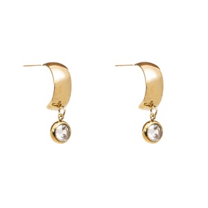 ANTLER Earrings Zara Hoops