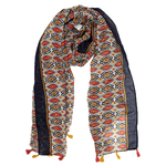 ANTLER Scarf Ikat