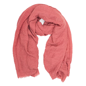 ANTLER Scarf Block Colour Rouge Pink