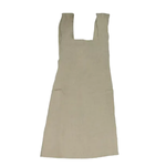 FRENCH COUNTRY Cross Back Apron Natural Stonewashed Linen