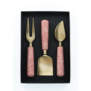 BIANCA LORENNE Cheese Knife Set Rose