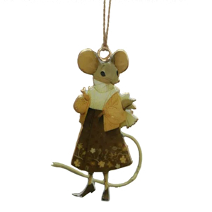FRENCH COUNTRY Beatrice Ochre Hanging Mouse