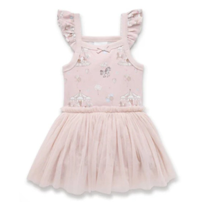 ASTER & OAK Carousel Ponies Tutu Dress