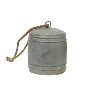 FRENCH COUNTRY Cow Bell on a Rope Lrg