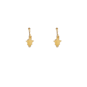 STELLA & GEMMA Earrings Gold Star Huggies