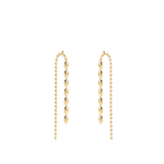 STELLA & GEMMA Earrings Gold Waterfall