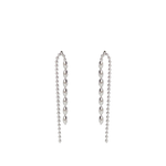 STELLA & GEMMA Earrings Silver Waterfall