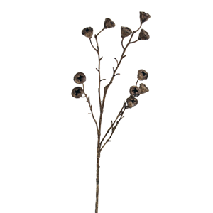 FLOWER SYSTEMS Brown Gumnut 63cm