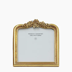 FRENCH COUNTRY Floral Shape Frame 5x5