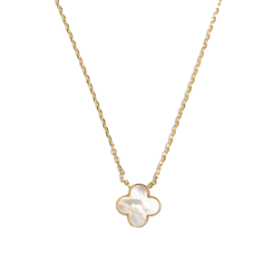 STELLA & GEMMA Necklace Gold Mop Clover