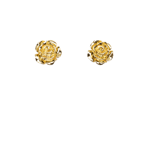 STELLA & GEMMA Earrings Gold Flower Stud