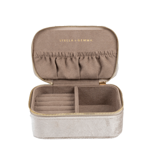 STELLA & GEMMA Jewel Box Beige Rectangle