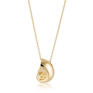 LINDA TAHIJA Necklace Nautilus Gold