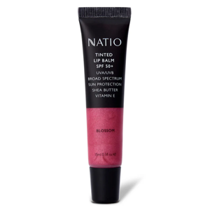 NATIO Tinted Lip Balm SPF50+ Blossom 15ml