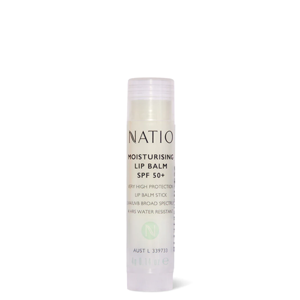 Natio Moisturising Lip Balm SPF50+