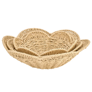 MAYTIME Papier Woven Bowl Natural