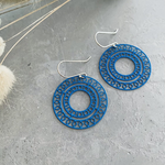 TWIGG Earrings Maha Filigree Blue