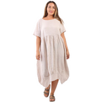 BEAU Mila Linen Dress Beige