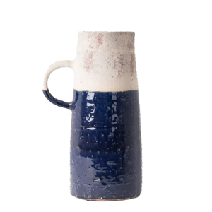 FRENCH COUNTRY Monte Terracotta Jug Dark Blue