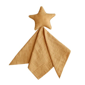 MUSHIE Lovey Blanket Fall Yellow