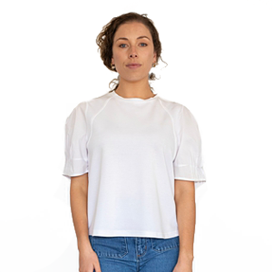 ANTLER Nova Tee White Med