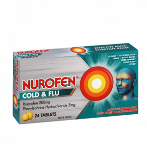 NUROFEN PE Cold & Flu Tabs 24