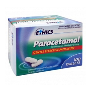 ETHICS Paracetamol 500mg Caplets 100s