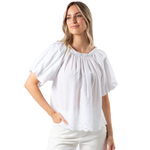 STELLA & GEMMA Blouse Paros White