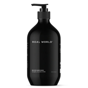 REAL WORLD Revive Hand Wash Horopito, Cucumber & Mint 500ml