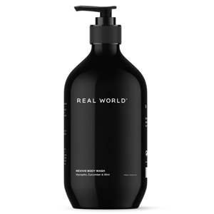 REAL WORLD Revive Body Wash Horopito, Cucumber & Mint 500ml