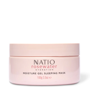 NATIO Rosewater Moist Gel Sleep Mask 100g