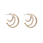 ANTLER Earrings Rai Gold