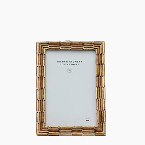 FRENCH COUNTRY Ridged Frame Champagne 4x6