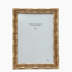 FRENCH COUNTRY Ridged Frame Champagne 5x7