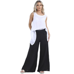 BEAU Roma Linen Trousers Black