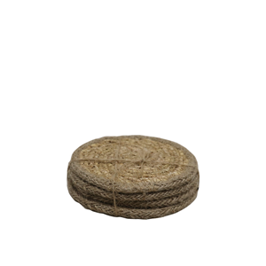 LE FORGE Seagrass/Jute Coasters Set/4