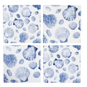 LA VIDA Coasters Shells Set/4