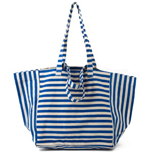 STELLA & GEMMA Bag Shopper Blue & White Stripe