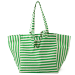 STELLA & GEMMA Bag Shopper Mint & Stripe